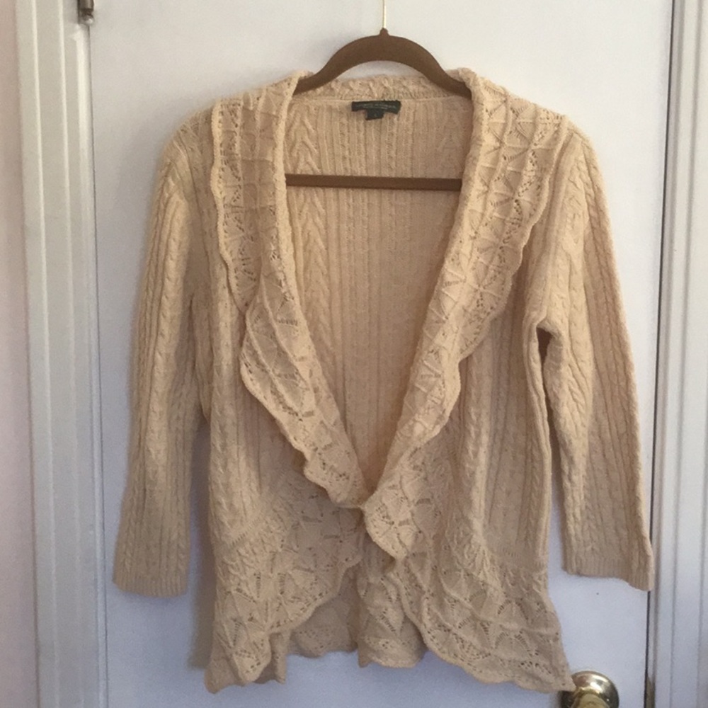 Ralph Lauren Jeans Co Cotton Knit Cardigan L